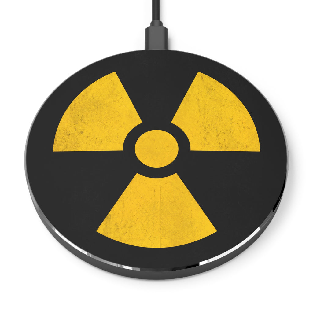 Radiation Burn Wireless Charger – Nuclear Hazard Qi Charging Pad