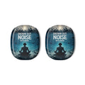 "Drown Out Noise" Meditation Graphic - AirPod Max Case