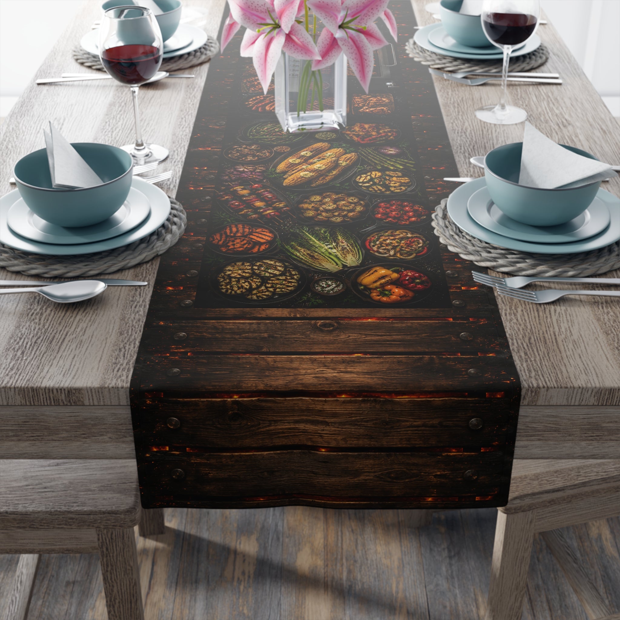 Full Spread Cookout - Table Runner