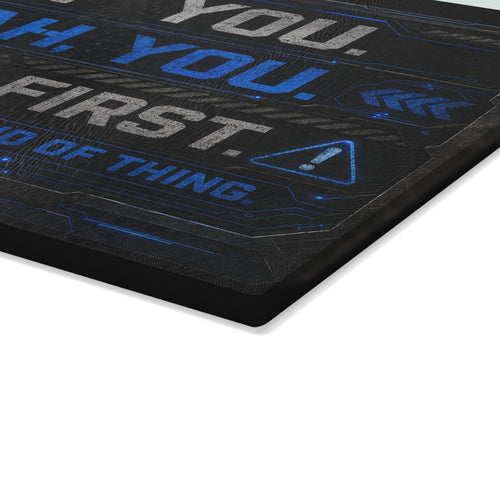 . Safety First.- Industrial Glass Cutting Board