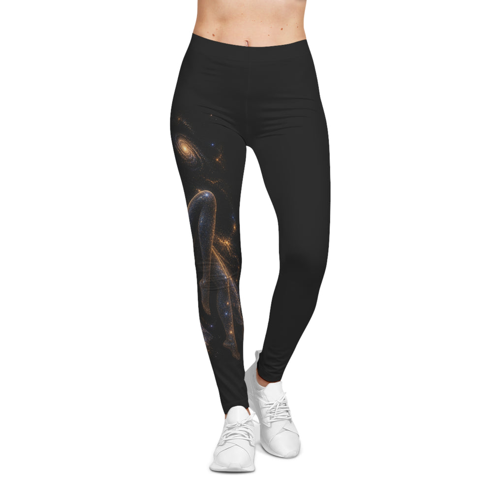Cosmic Goddess  — Galaxy Art Women's Leggings