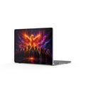 Phoenix Rising Matte MacBook Case — Fiery Fantasy Laptop Skin