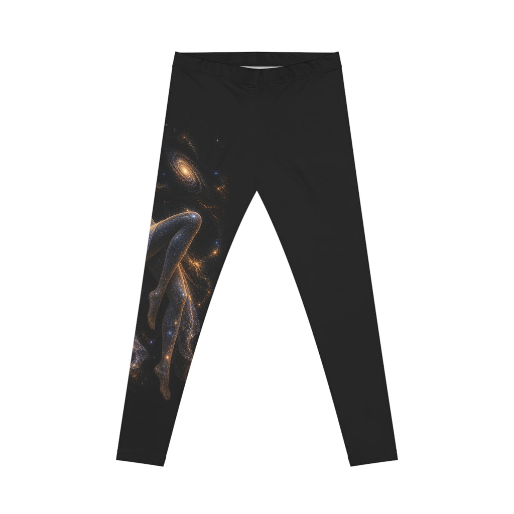 Cosmic Goddess  — Galaxy Art Women's Leggings