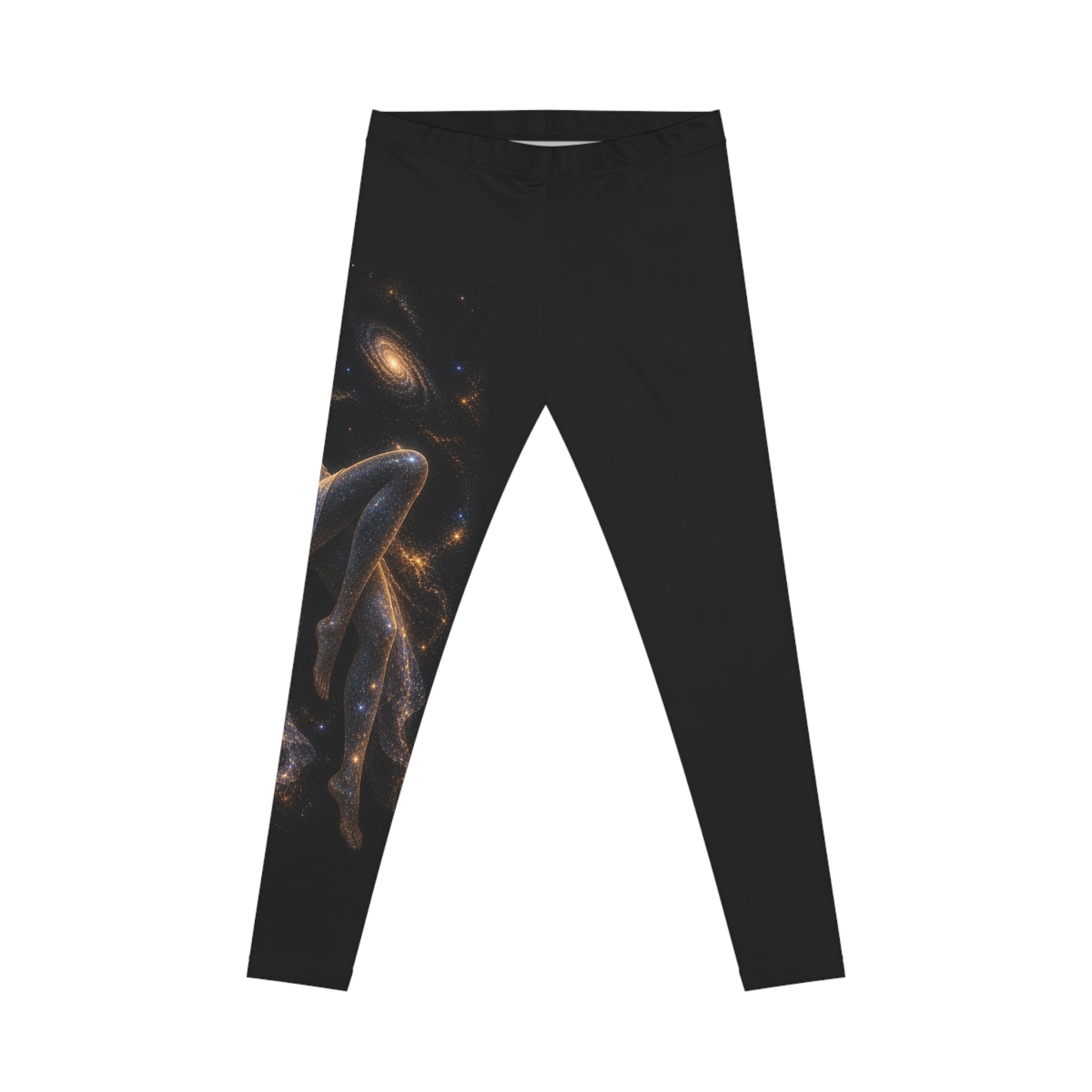 Cosmic Goddess  — Galaxy Art Women's Leggings