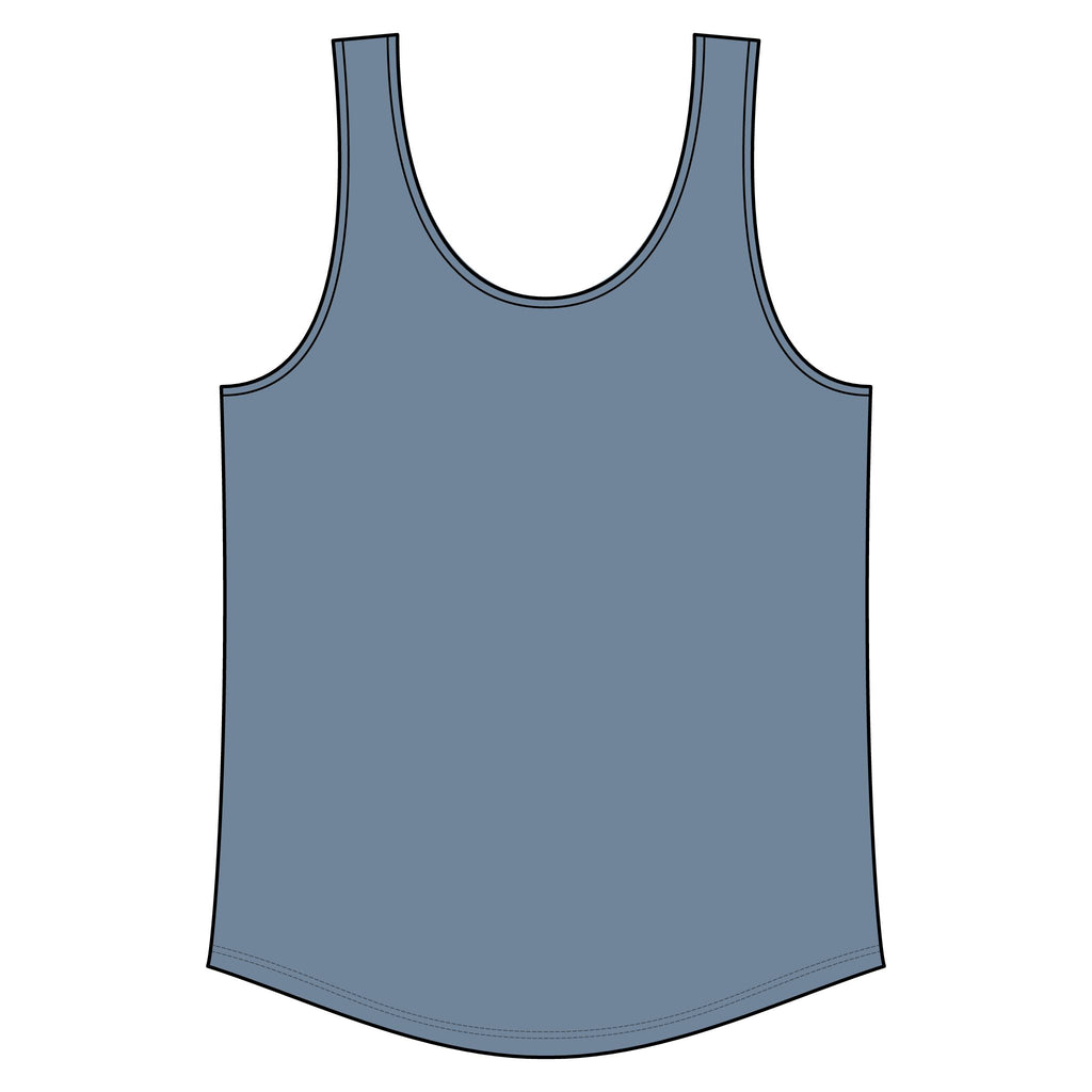 Daydreams Hammock Tank Top — Boho Sunset Relaxation Graphic Tank