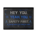 . Safety First.- Industrial Glass Cutting Board