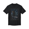 The Hermit Tarot T-Shirt – Moody Urban Nightscape Graphic Tee
