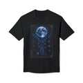 Moon Tarot T-Shirt — Celestial Blue Moon Graphic Tee