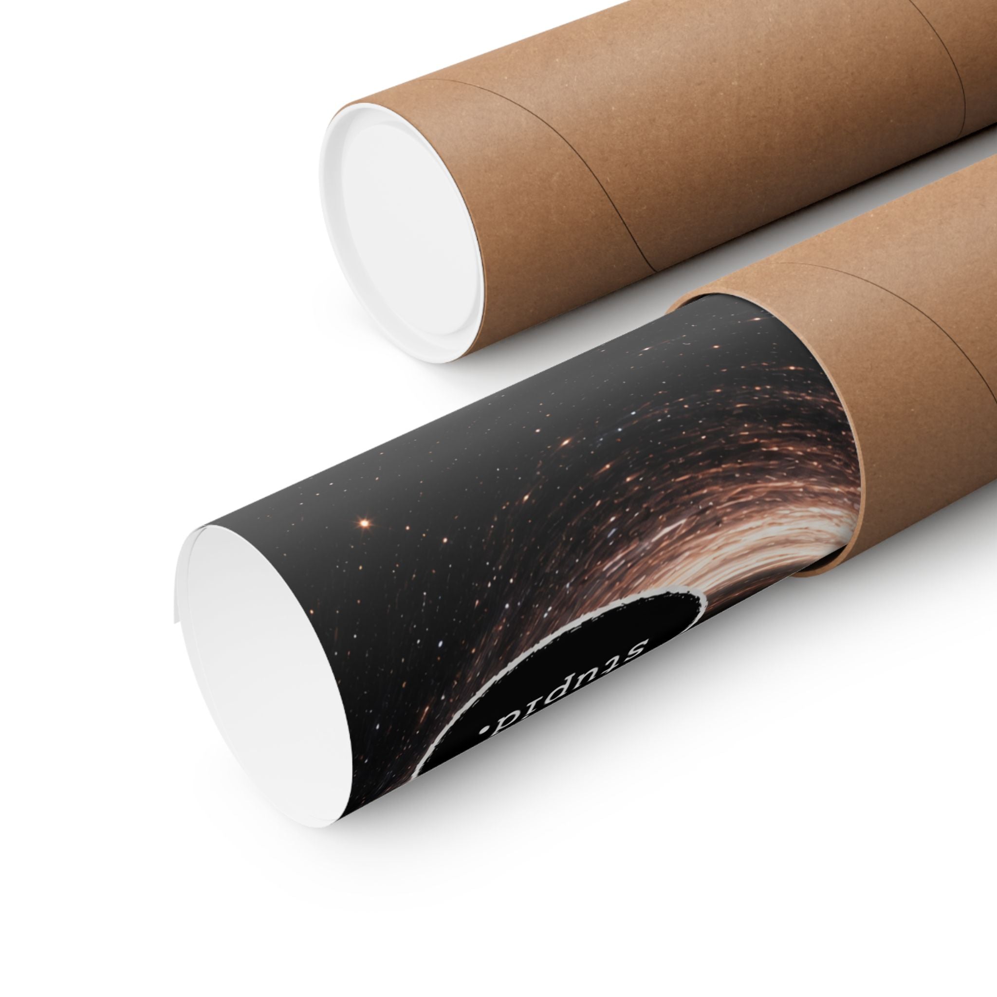 Holey, Shizky!! Black Hole Sci‑Fi Poster — Funny Space Shuttle Math Print (Matte Horizontal)
