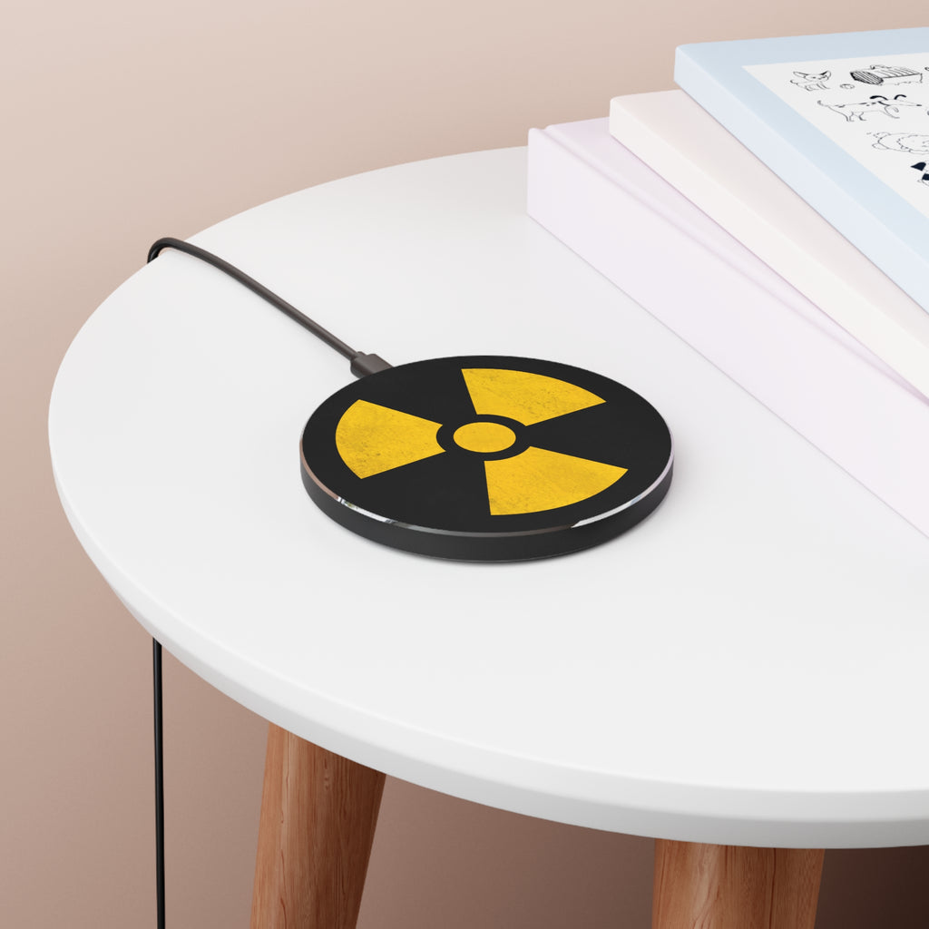 Radiation Burn Wireless Charger – Nuclear Hazard Qi Charging Pad