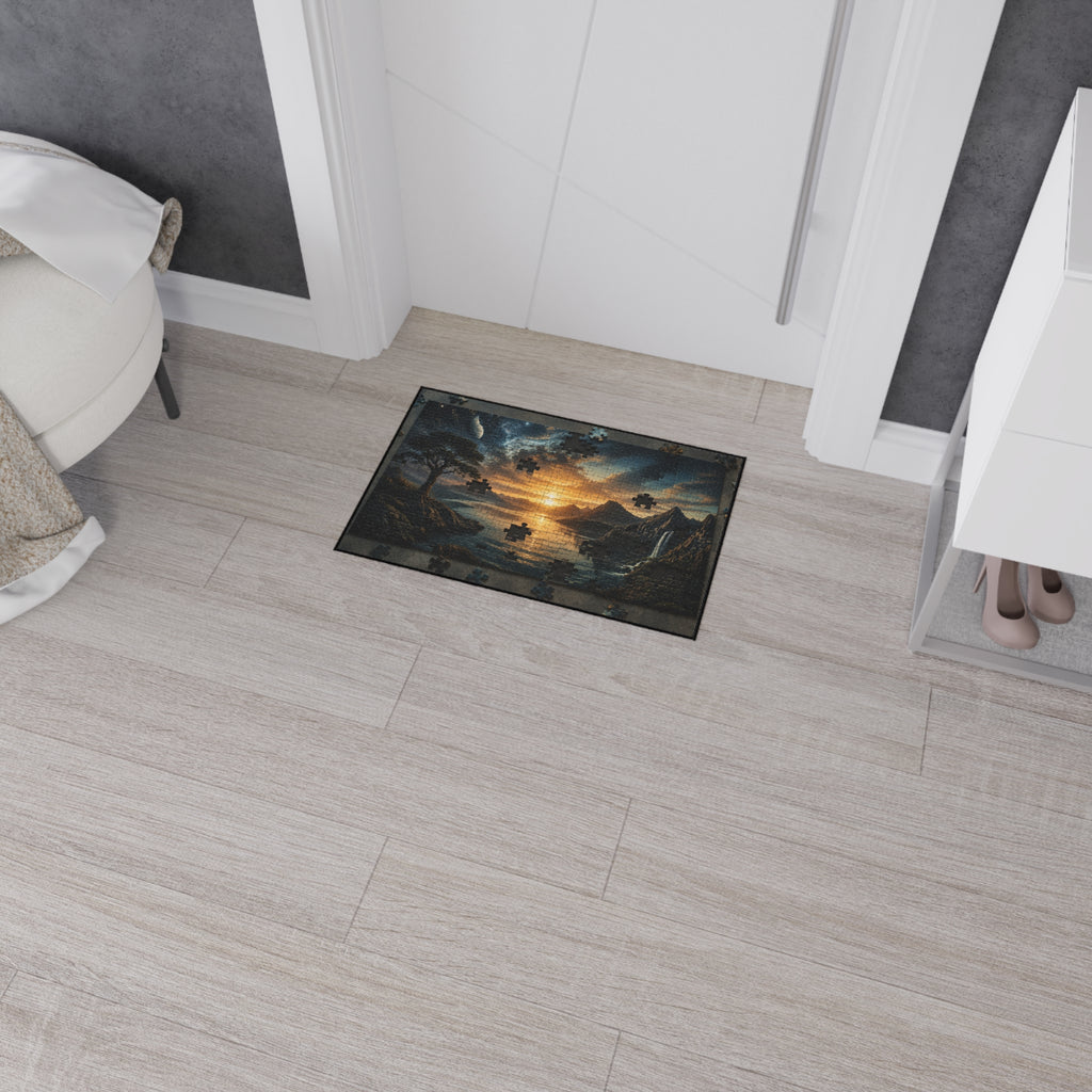 Missing Peace Is — Heavy Duty Decorative Rug for Entryway & Living Room