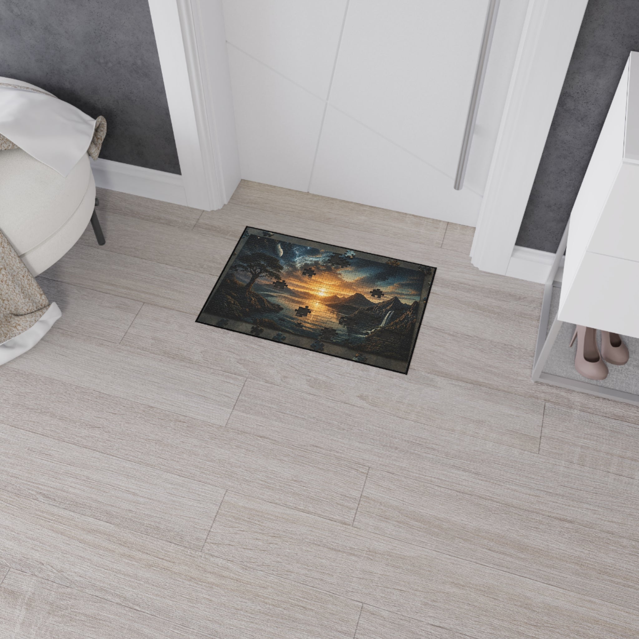 Missing Peace Is — Heavy Duty Decorative Rug for Entryway & Living Room