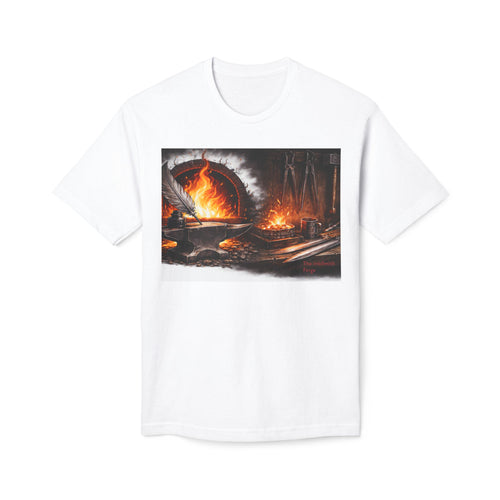 Blacksmith Forge T‑Shirt – Vintage Foundry Fire Workshop Tee
