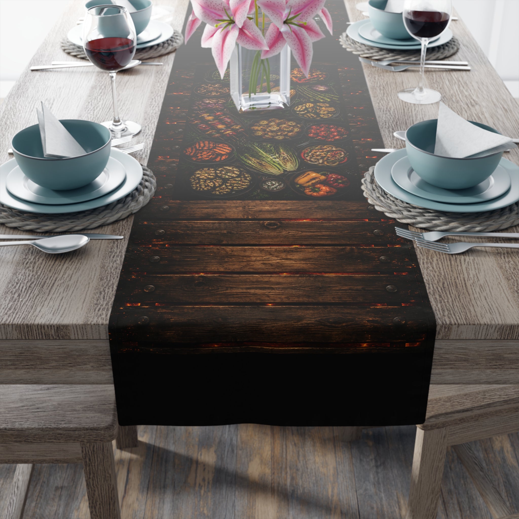 Full Spread Cookout - Table Runner