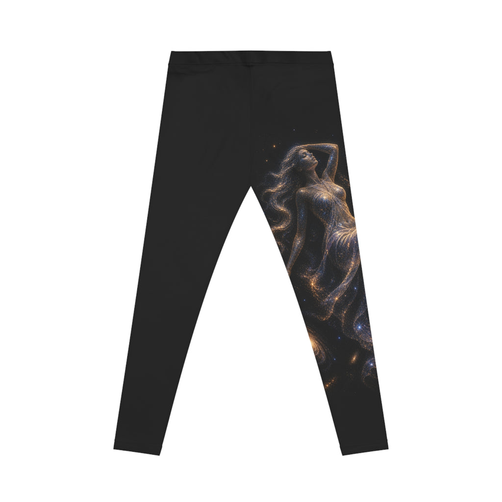 Cosmic Goddess  — Galaxy Art Women's Leggings