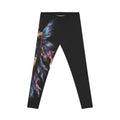 Mystic Fairy Wings Leggings — Women's Fantasy Black AOP Leggings
