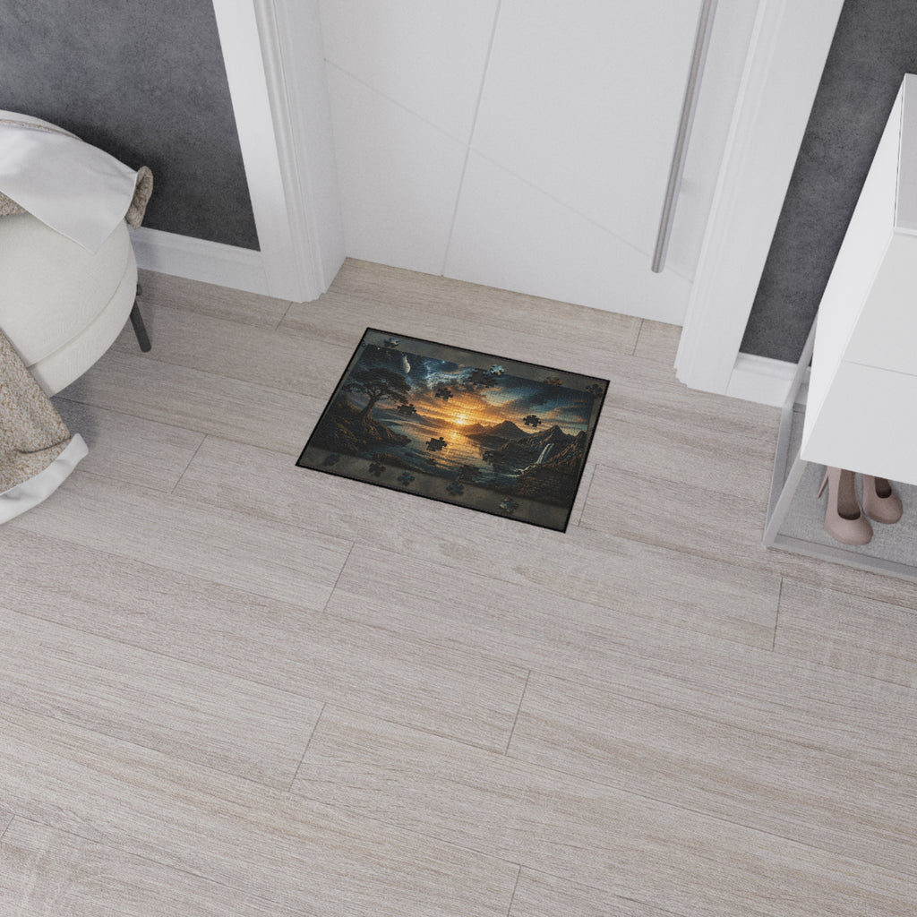 Missing Peace Is — Heavy Duty Decorative Rug for Entryway & Living Room